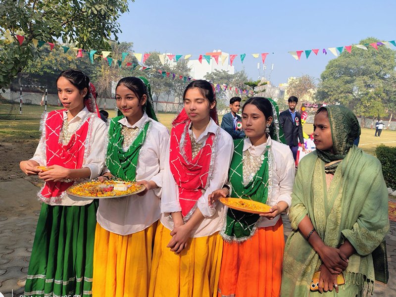 Students Relay Race Annual Sports Day VPS