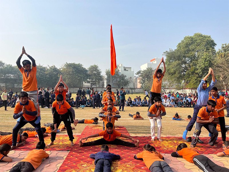 Students Sports Day Celebration Vivekanand School