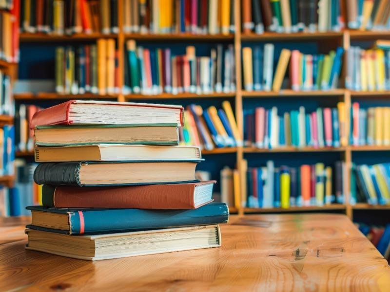 Student Reading Vivekanand Public School