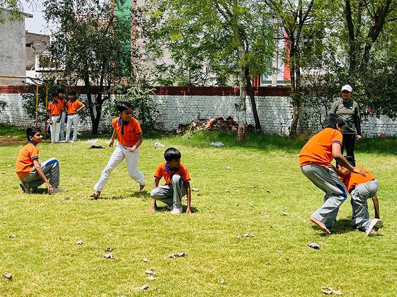 Athletics Track Vivekanand Public School