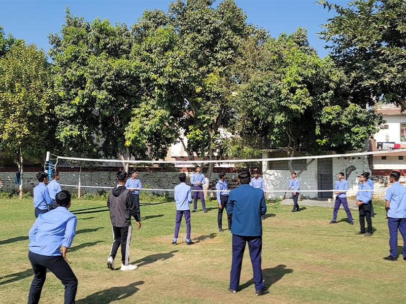 Students Playing Vivekanand Public School
